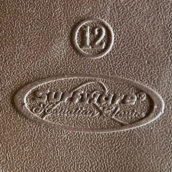 Surfware Brown Slides Sandals/Jandals Shoes 12 Womens or 10 Mens Equivalent - Picture 4 of 4